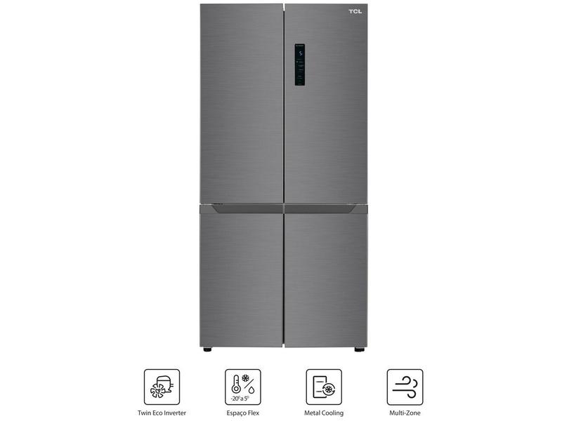 shii様 Geladeira/Refrigerador TCL Multidoor 4 Portas - Frost Free 516L